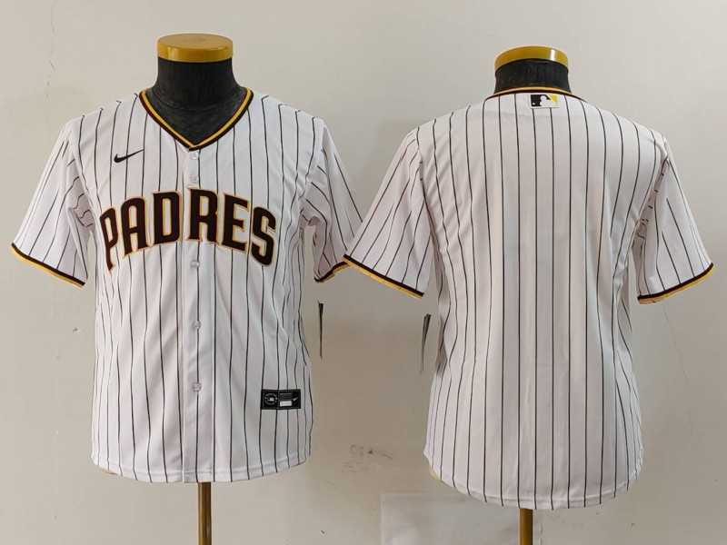 Youth San Diego Padres Blank White 2023 Cool Base Stitched Jersey,We sell and wholesale Youth San Diego Padres Blank White 2023 Cool Base Stitched Jersey on line form chian!